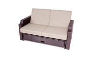 Polyrattan Gartensofa Club