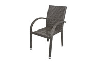 Polyrattan gartenstuhl Capo coffee