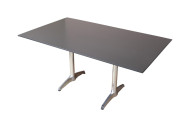 Tischplatte, eisengrau 160x95cm