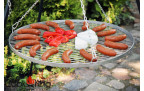 Dreibeingrill mit Feuerschale Grillrost Stahl  50cm und Bali  60cm