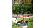 Dreibeingrill mit Feuerschale Grillrost Stahl  60cm und Palma  70cm