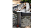 Dreibeingrill mit Feuerschale Grillrost rostfrei  50cm und Palma  60cm