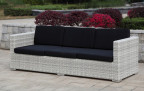 Polyrattan Gartensofa Kuba