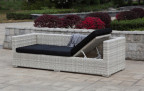 Polyrattan Gartensofa Kuba