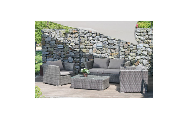 Polyrattan Gartenmbel Set Luzon