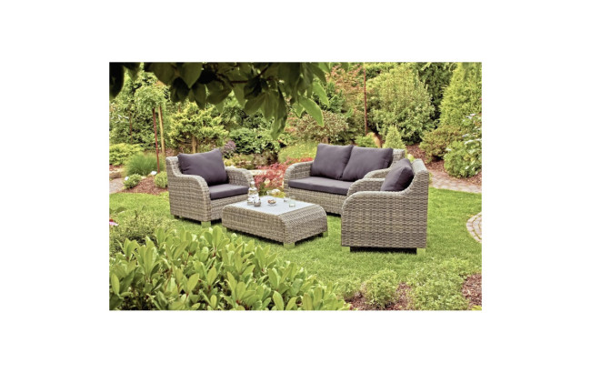 Polyrattan Gartenmbel Set Wave