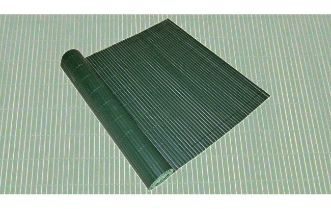 Sicht- und Windschutz PVC Lamellenoptik 90x1000cm grn