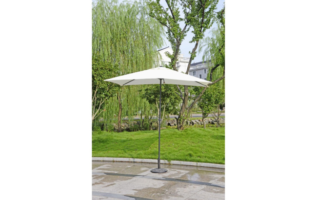 Sonnenschirm Miriam 250x145cm 6 Streben creme